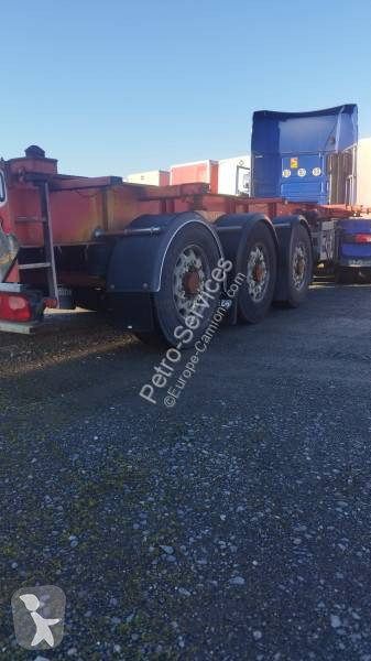 Semitrailer containertransport Samro