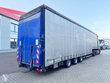 Semitrailer skjutbara ridåer (flexibla skjutbara sidoväggar) Renders