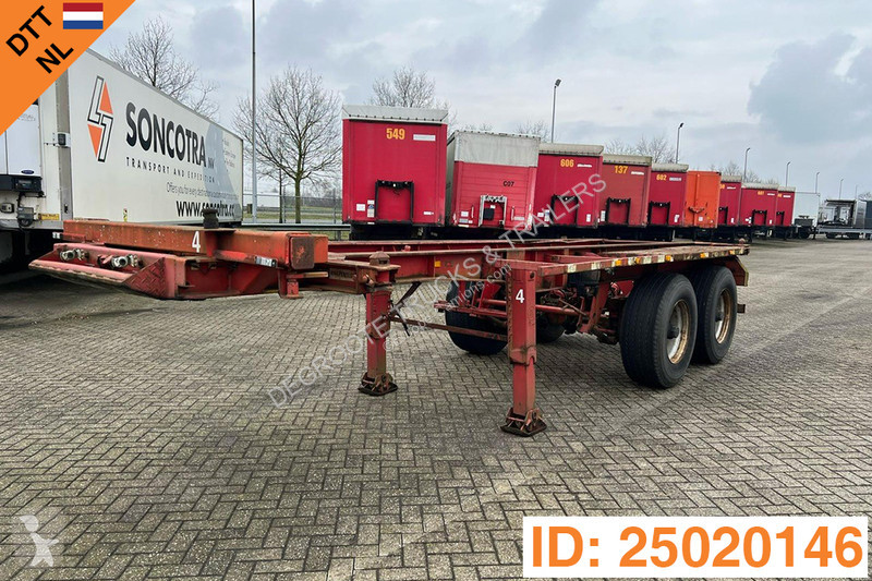Oplegger Burg 20 ft skelet