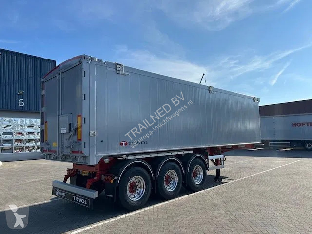 Semitrailer Tisvol S3N - 47m3 INOX Ladefläche...