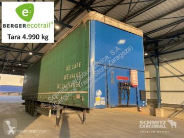 Semitrailer skjutbara ridåer (flexibla skjutbara sidoväggar) Berger