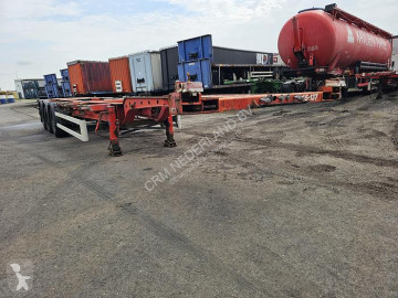 Semi remorque porte containers Krone