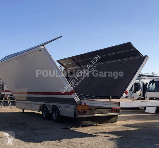 Semitrailer Fruehauf 2 ESSIEUX FOURGON PODIUM 32T