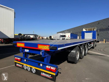 Semitrailer platta Louault ny