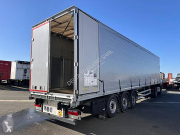 Semitrailer skjutbara ridåer (flexibla skjutbara sidoväggar) Lecitrailer ny