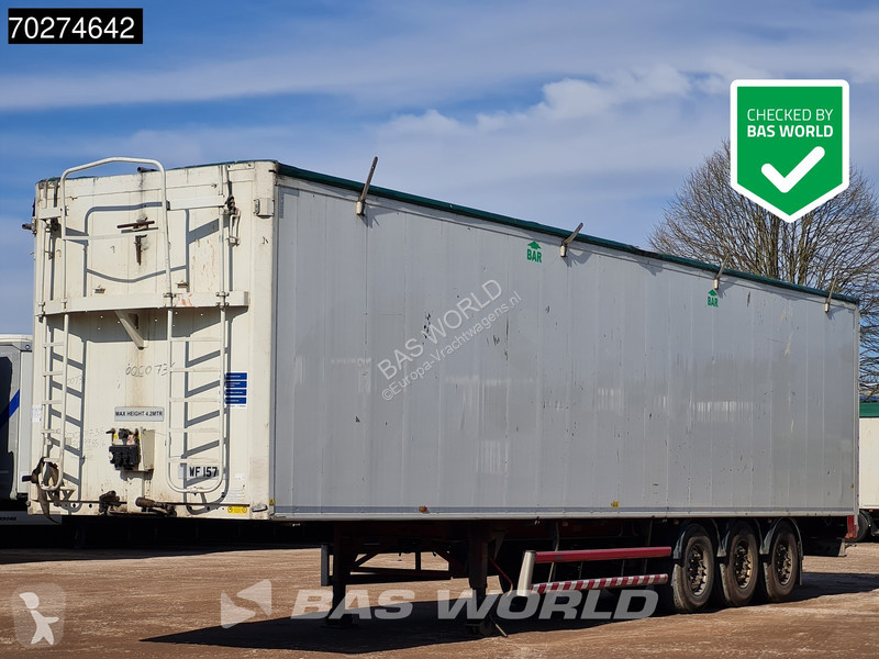 Semitrailer Stas 300ZX 4.15m HIGH! 10mm 90m3