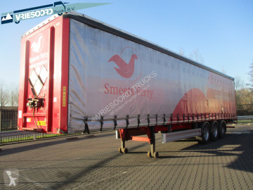 Semitrailer skjutbara ridåer (flexibla skjutbara sidoväggar) Pacton