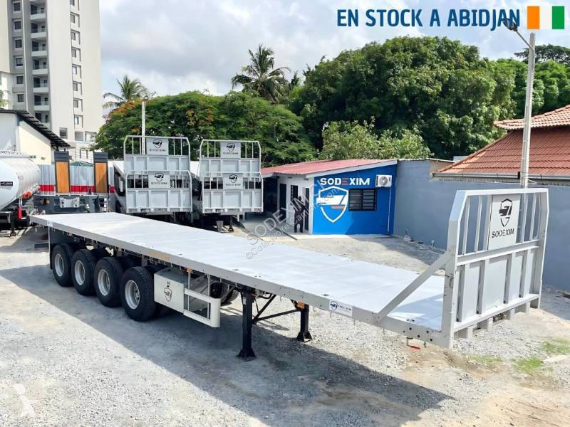 Semitrailer Sodexim Plateau porte-conteneurs