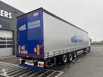 Semitrailer skjutbara ridåer (flexibla skjutbara sidoväggar) Schmitz Gotha