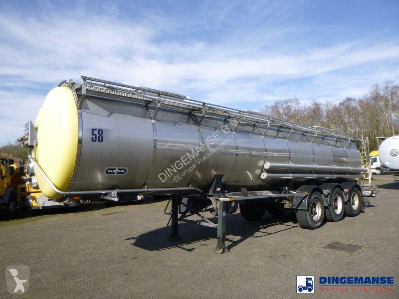 Semiremorca Van Hool Chemical tank inox 24 m3 /...