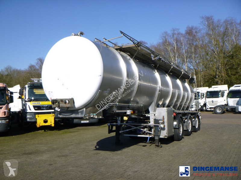 Semi reboque Burg Food tank inox 30.3 m3 / 3 comp