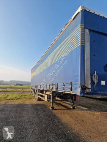 Semitrailer skjutbara ridåer (flexibla skjutbara sidoväggar) Samro