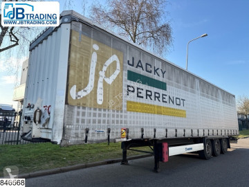 Semitrailer skjutbara ridåer (flexibla skjutbara sidoväggar) Krone