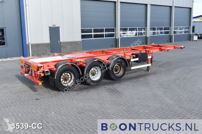 Semitrailer containertransport Burg