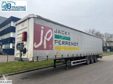 Semitrailer skjutbara ridåer (flexibla skjutbara sidoväggar) Fruehauf