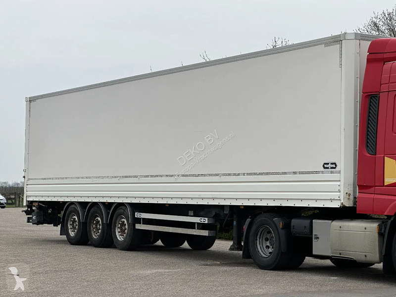 Semitrailer Van Hool 3 assige kasten trailer...