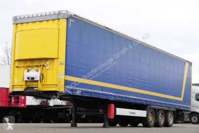 Semitrailer skjutbara ridåer (flexibla skjutbara sidoväggar) Krone