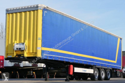 Semitrailer skjutbara ridåer (flexibla skjutbara sidoväggar) Krone