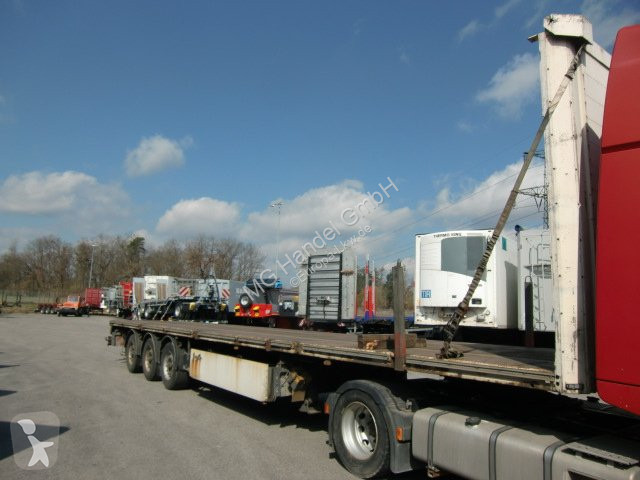 Semitrailer Hangler Hangler Plateau-Auflieger,...