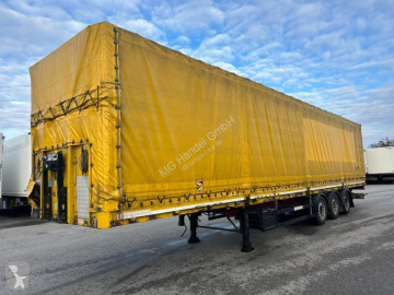 Semitrailer skjutbara ridåer (flexibla skjutbara sidoväggar) Schwarzmüller
