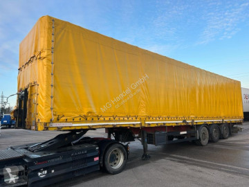 Semitrailer skjutbara ridåer (flexibla skjutbara sidoväggar) Schwarzmüller