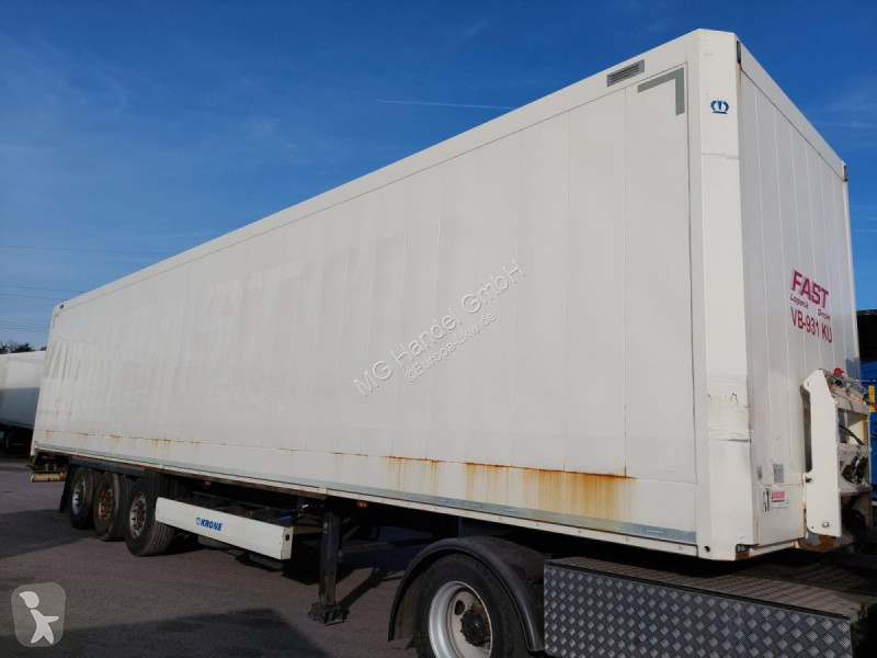 Semitrailer Krone SDK27 Kofferauflieger, Liftachse