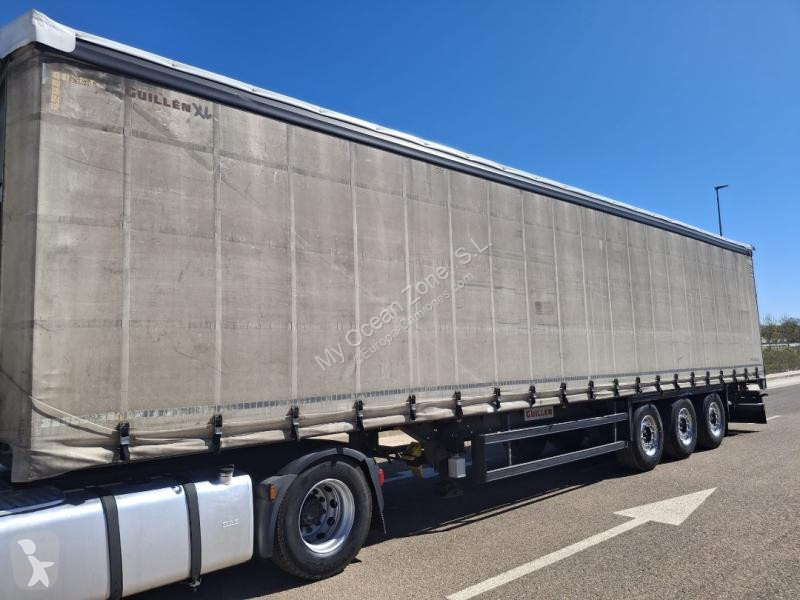 Semitrailer Guillen Semimega techo Elevable