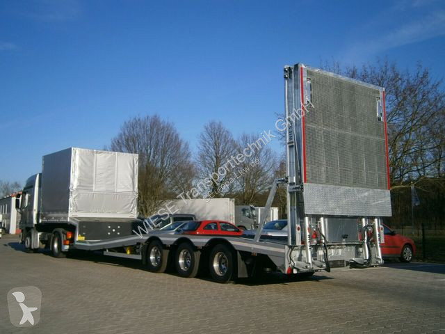 Semiremorca Wiese Gabelstaplertransporter...