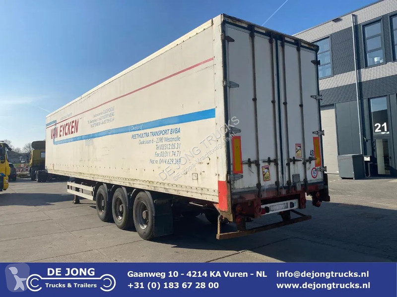 Sættevogn Van Hool Closed box / SAF + Drum /...