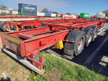 Semi remorque porte containers Trouillet