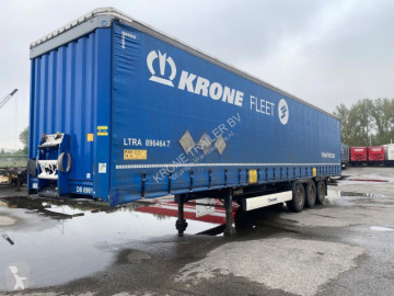Semitrailer skjutbara ridåer (flexibla skjutbara sidoväggar) Krone