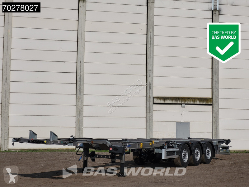 Semi reboque Lecitrailer SR3EC 3 axles UNUSED...