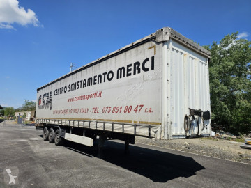 Semitrailer skjutbara ridåer (flexibla skjutbara sidoväggar) Orthaus