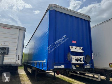 Semitrailer skjutbara ridåer (flexibla skjutbara sidoväggar) Krone