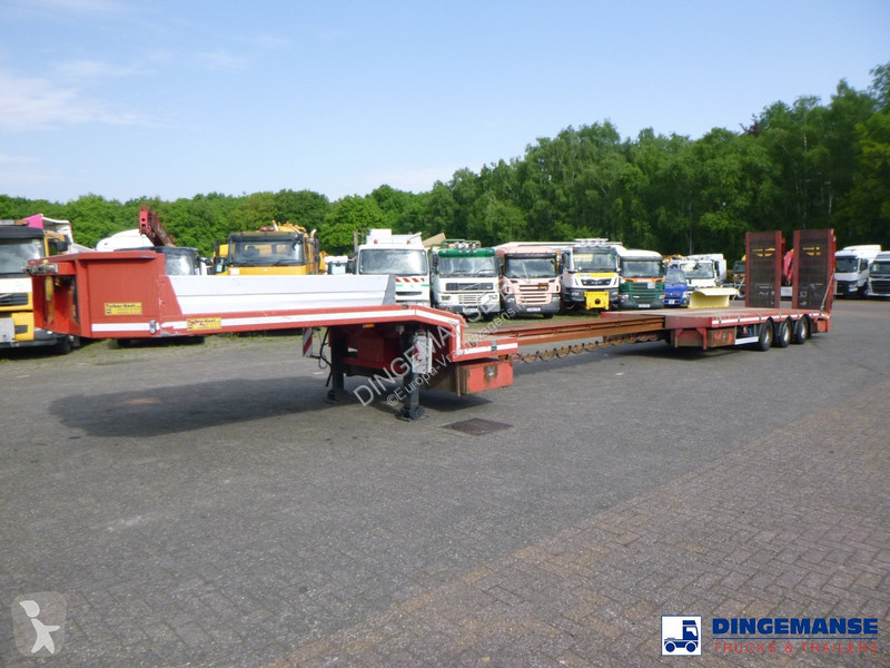 Semiremorca Turbo's Hoet 3-axle semi-lowbed...