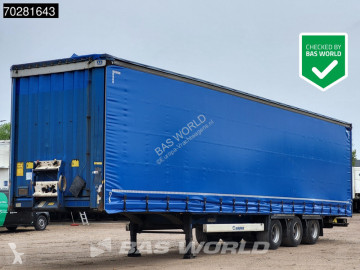Semitrailer skjutbara ridåer (flexibla skjutbara sidoväggar) Krone