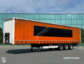 Semitrailer skjutbara ridåer (flexibla skjutbara sidoväggar) Kässbohrer