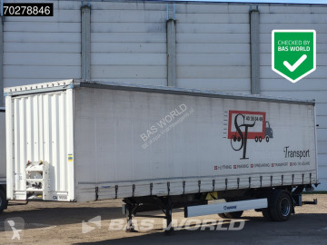 Semitrailer skjutbara ridåer (flexibla skjutbara sidoväggar) Krone
