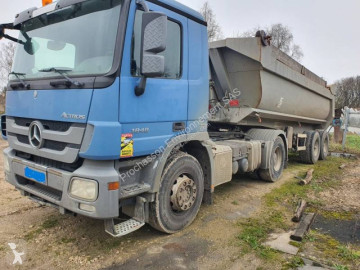 Semi remorque benne TP Mercedes
