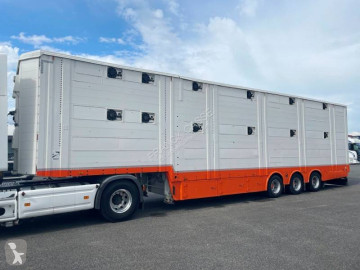 Semitrailer boskapstransportvagn Pezzaioli
