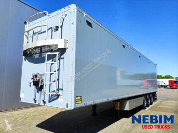 Semitrailer flak rörligt underlag Kraker trailers ny