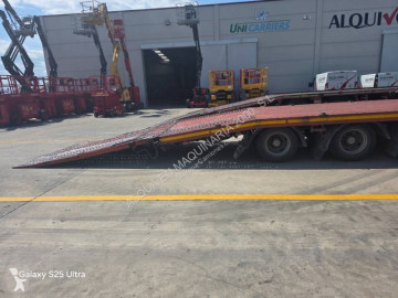 Semi remorque porte engins Leciñena