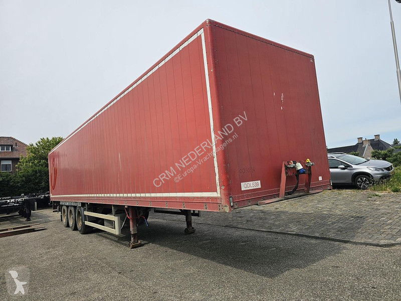 Semi remorque Ackermann KS-f14/13.6 CLOSED BOX|...