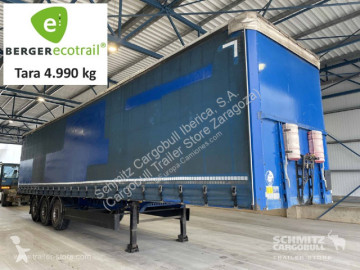 Semitrailer skjutbara ridåer (flexibla skjutbara sidoväggar) Berger