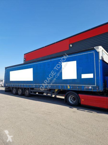 Semi remorque Schmitz Cargobull TAUTLINER REHAUSSABLE FOSSE A BOBINES