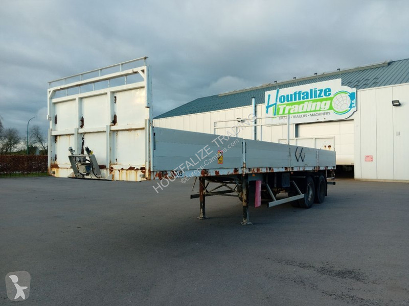 Semitrailer Trailor 2 axles / Full steel - rail...