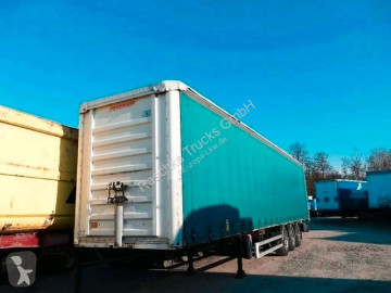 Semitrailer skjutbara ridåer (flexibla skjutbara sidoväggar) Fruehauf