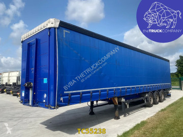 Semitrailer skjutbara ridåer (flexibla skjutbara sidoväggar)