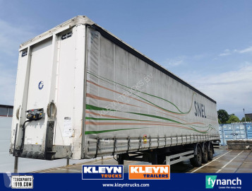 Semitrailer skjutbara ridåer (flexibla skjutbara sidoväggar) Van Hool