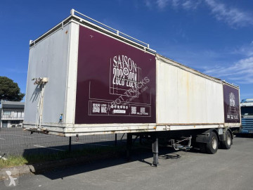 Semitrailer transportbil styv hopfällbar vägg Trailor